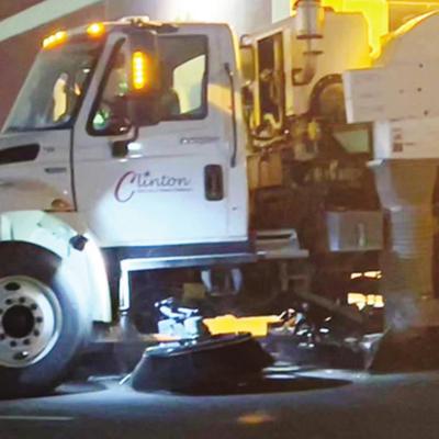 City’s street sweeper back in action again