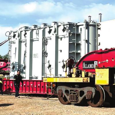 Huge transformers headed to area wind farms