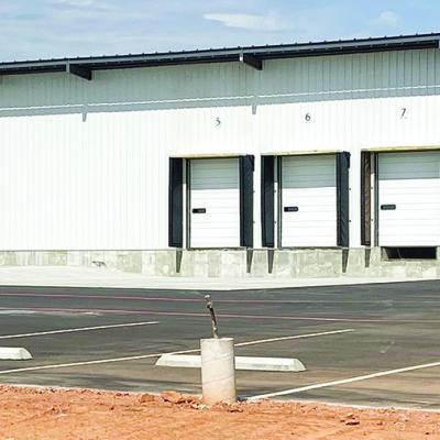 Warehouse taking shape