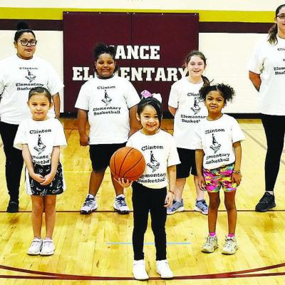 The Clinton Elementary girls