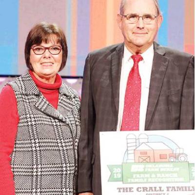Cralls recognized by Farm Bureau