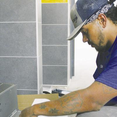 Water fountain installation