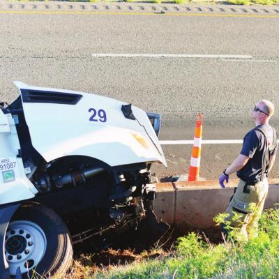 CDN | Collin Wieder Scene of semi accident explored