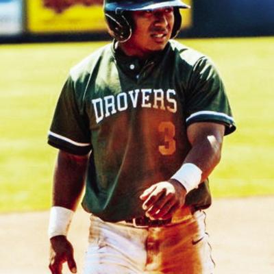 Gage Gaunt waits at third base for the pitch to be thrown during a game this season for the Drovers of USAO. CDN | Courtesy photo Gage Gaunt improving, learning life lessons