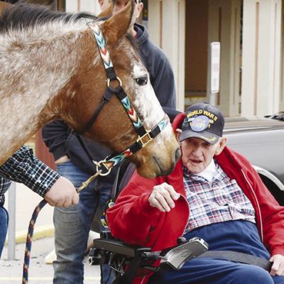 Veteran celebrates 99th birthday