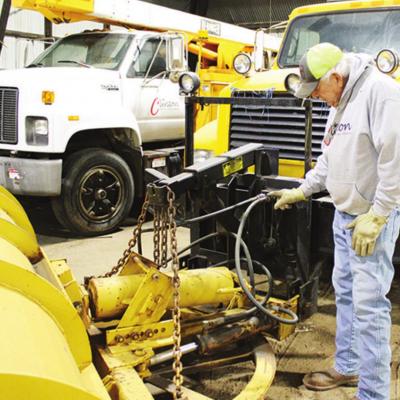 City prepares for snow