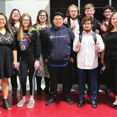 Clinton musicians receive superior feedback