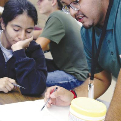 Villanueva finds student connection through art classes
