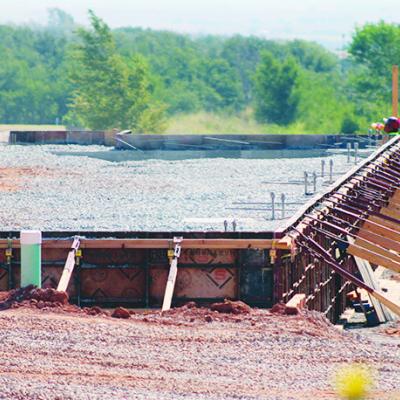 Warehouse construction underway
