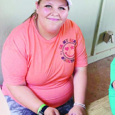 Girl Scouts set up registration event