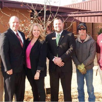 Tree, award presented for safety