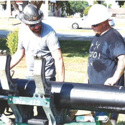 Redirecting water lines