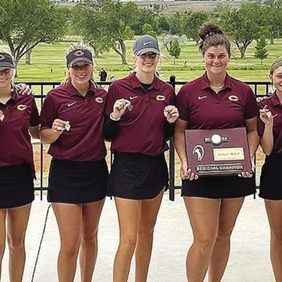 Clinton girls golf wins regional championship
