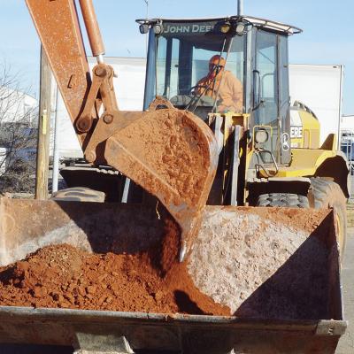 Red dirt on Red Wheat