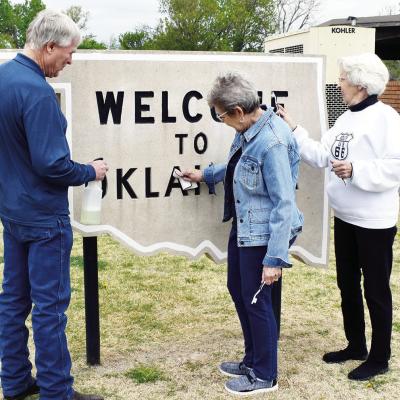 Sprucing up a marker