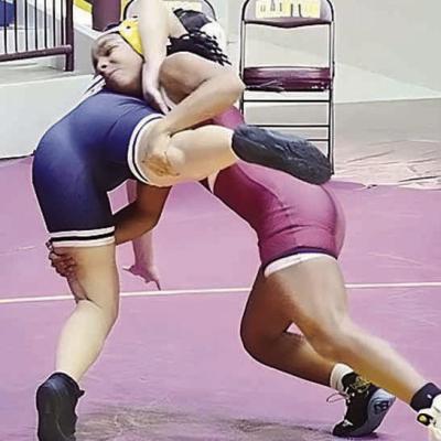 Lady Reds wrestling has successful first year