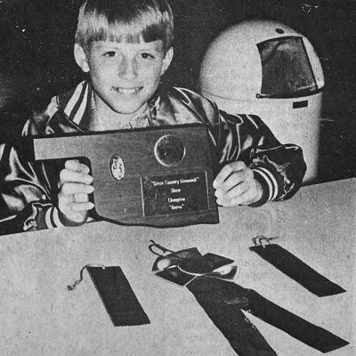40 YEARS AGO Champion and first place Duroc honors went to a pig shown by Jeremy Wright of Clinton during the Green Country Livestock Show held in Pryor. Jeremy smiled as he showed off the ribbons and plaque he won in the northeastern Oklahoma show.
