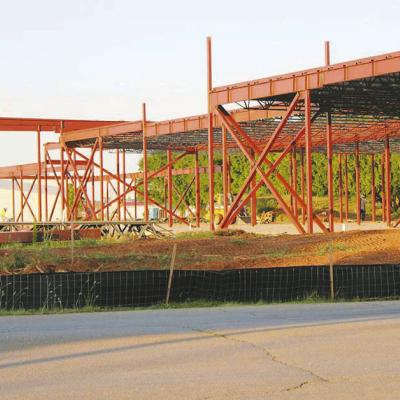 Steel rises for new CMS building