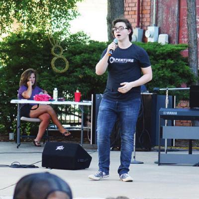 CDN | Collin Wieder ‘Friends’ sing at downtown event