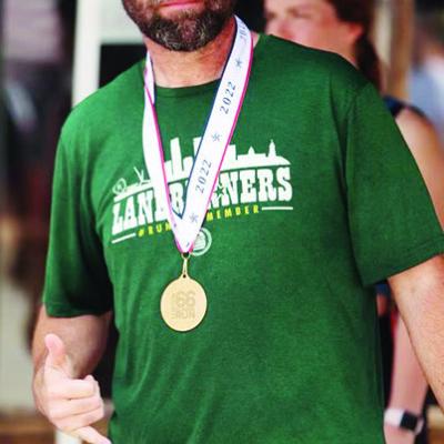 Billy Smith celebrates after completing the Clinton Classic last year. CDN | Courtesy photo Clinton Classic gearing up for second big race