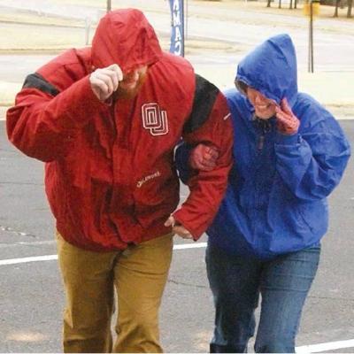 CDN | Robert S. Bryan High winds, cold blast batter Clinton