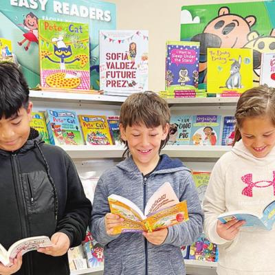 Getting a sneak peek at new books