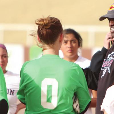 Clinton head coach Eugene Jefferson
