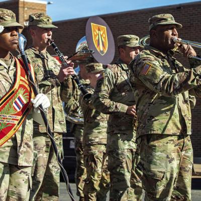 Army Band marches to amp stage for Levitt concert