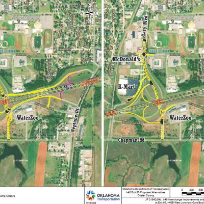 ODOT rolls out Exit 65 options