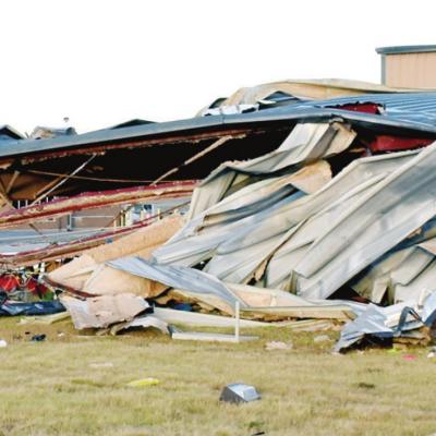 Tornado strikes Clinton