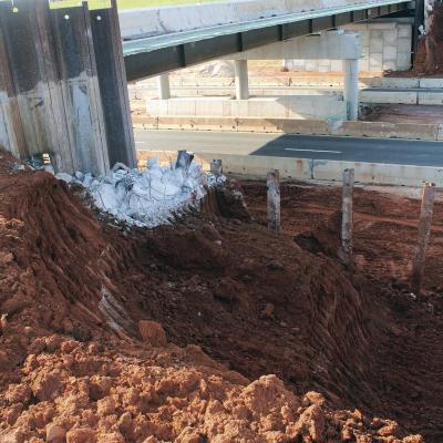 Overpass construction