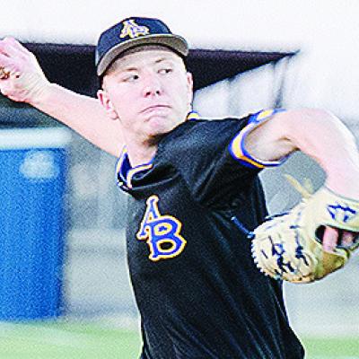 Arapaho-Butler’s Jiles Southall hurls a pitch against Fletcher. CDN | Sam Goodwyn