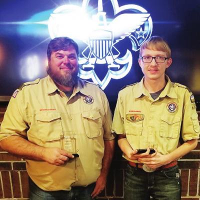 Scoutmaster honored