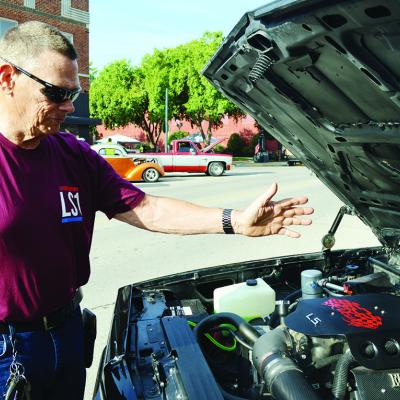 People show out for car show