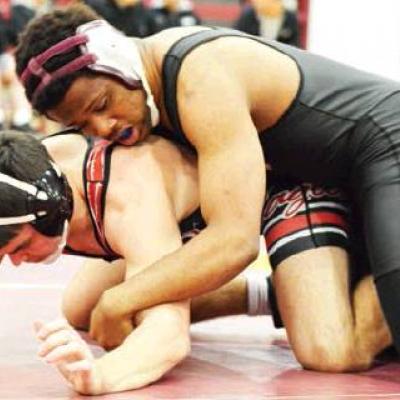 Wrestling places three, finishes eighth at Blanchard