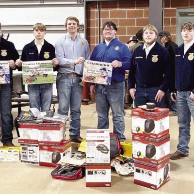 Clinton FFA students earn top marks at Chickasha event