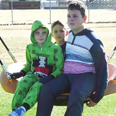 Brother bonding time