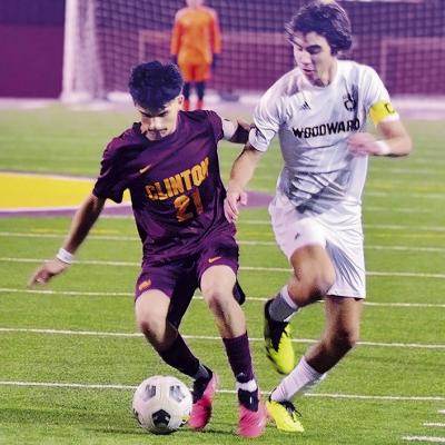 Clinton Reds soccer clinches district