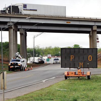 From 8 p.m. to 6 a.m. Monday through Thursday Neptune Drive will be closed due to demolition of the overpass bridge. CDN | Staff Photo