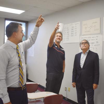 School board tours repaired CHS