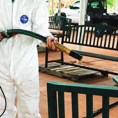 Park benches getting face-lift