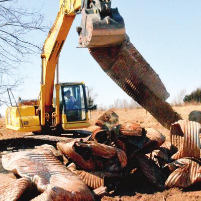 Out with the old ...