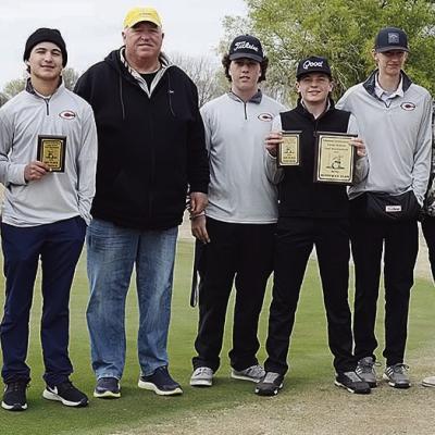 Clinton boys’ golf finishes second in tourney