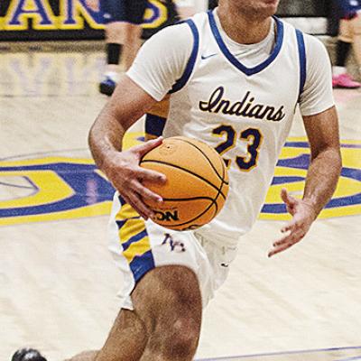 Arapaho-Butler’s Orsan Jubara goes up for the layup during the Indians’ firstround matchup of the Western Equipment Classic against Cordell. CDN | Sam Goodwyn