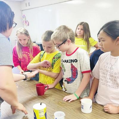 Making a delicious treat