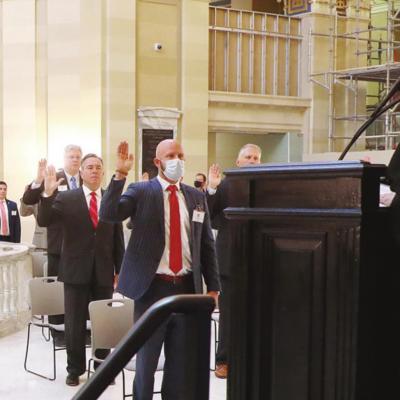 Anthony Moore sworn in as Dist. 57 rep.