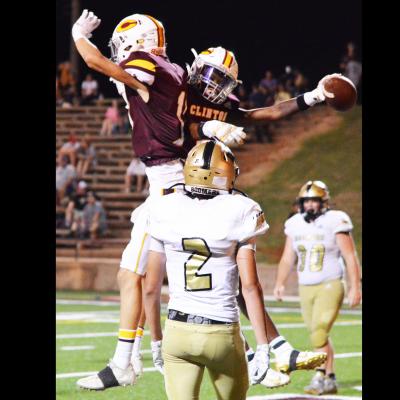 A.T. Bryson and Ty Newcomb Celebrate