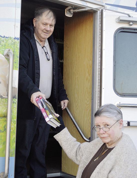 Visit from the Bookmobile
