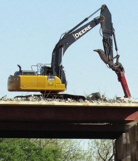 Construction continues