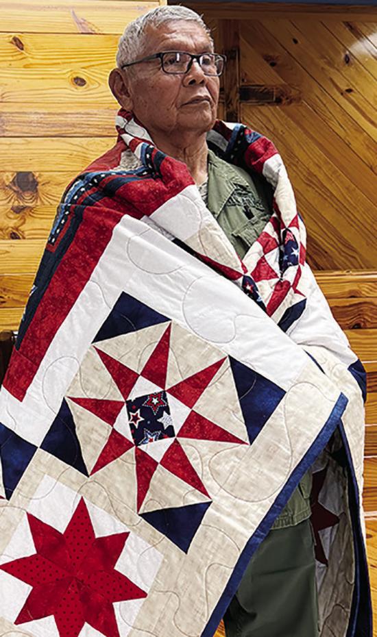 Honored veteran Honored veteran